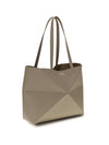 medium puzzle fold tote bag