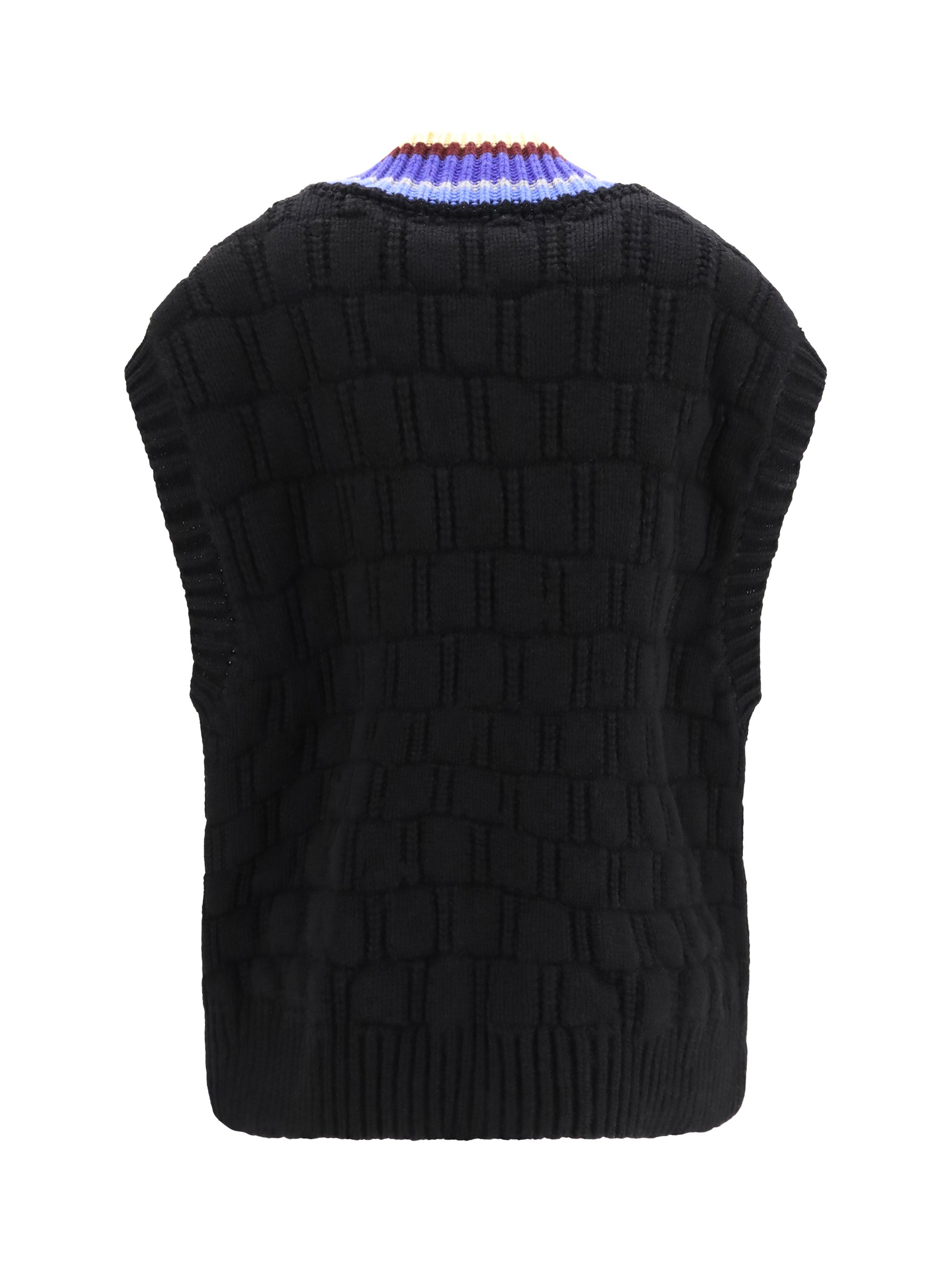 v-neck wool and cashmere cardigan
