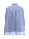 striped poplin shirt