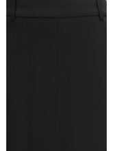 TOM FORD 40 tailored crepe envers satin skirt