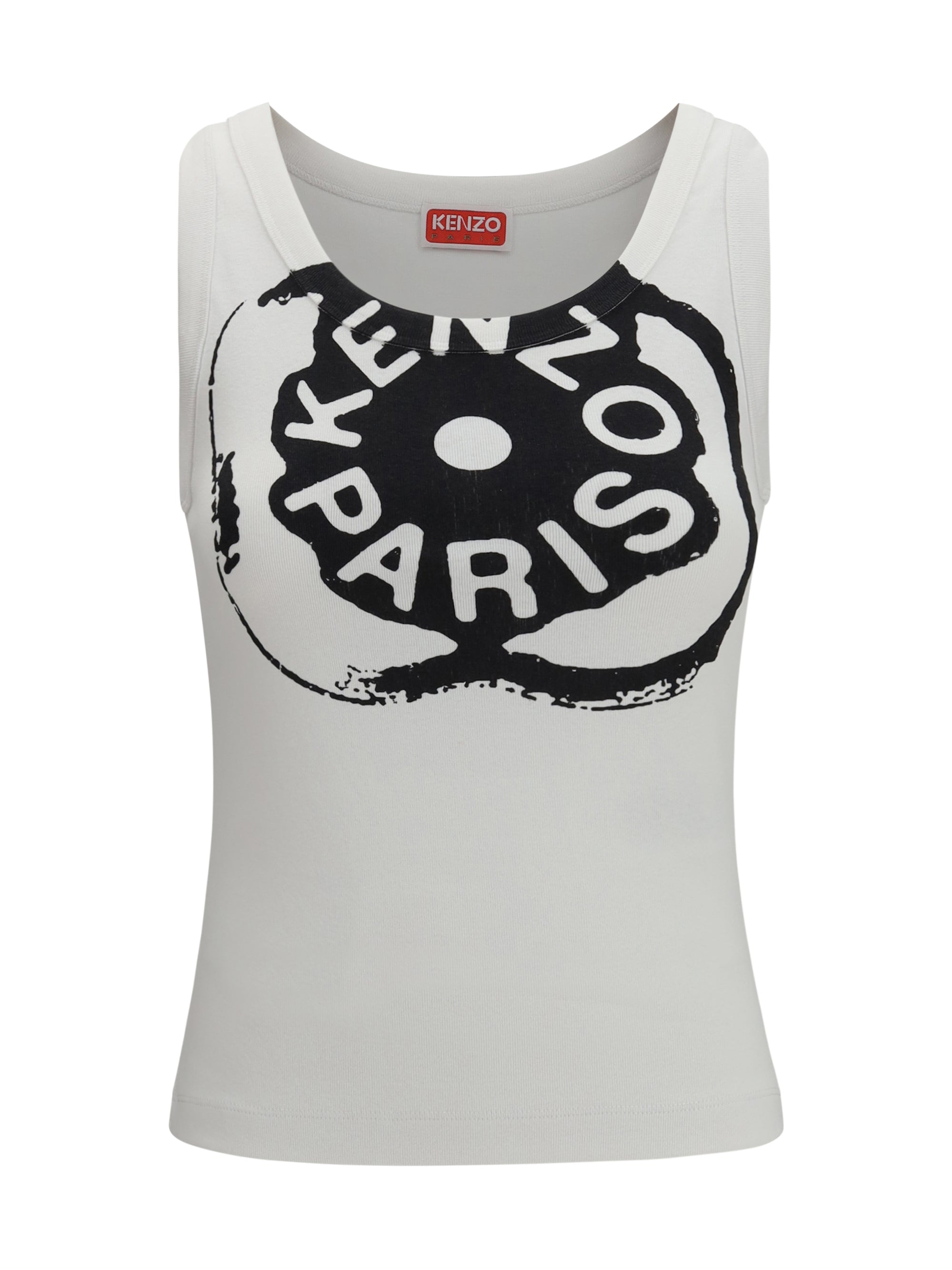 boke flower 2.0 ribbed tank top