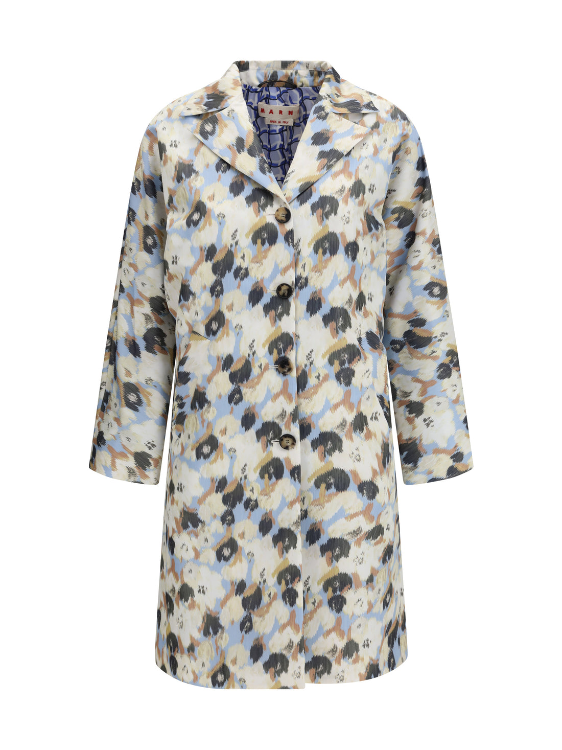 MARNI 40 printed button parka coat