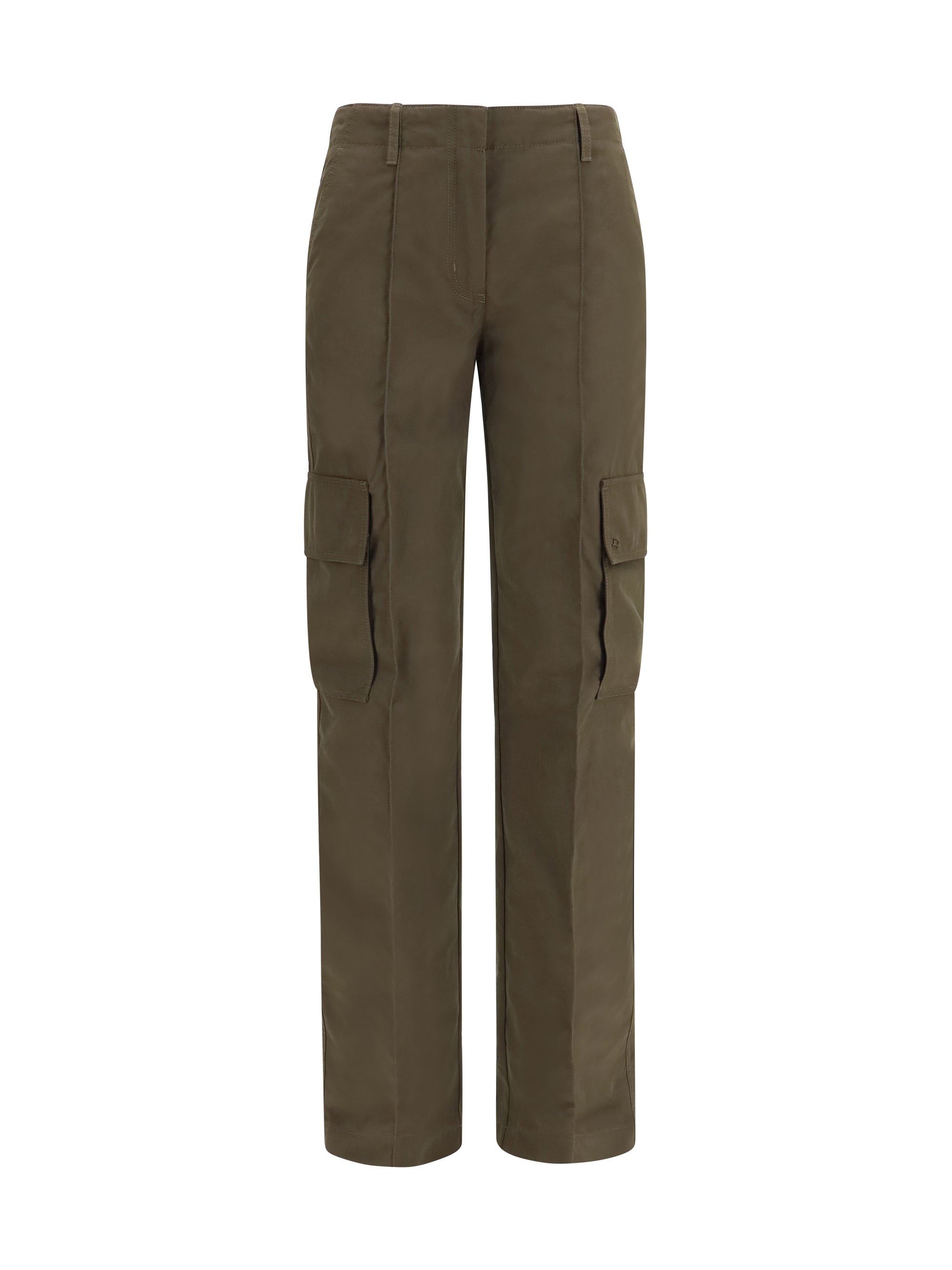 gabardine cargo pants