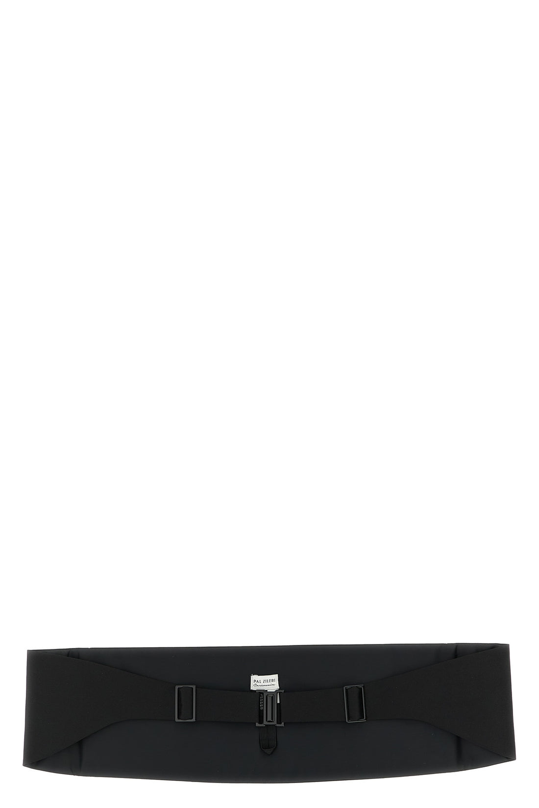 PAL ZILERI 50 tuxedo band in pleated satin