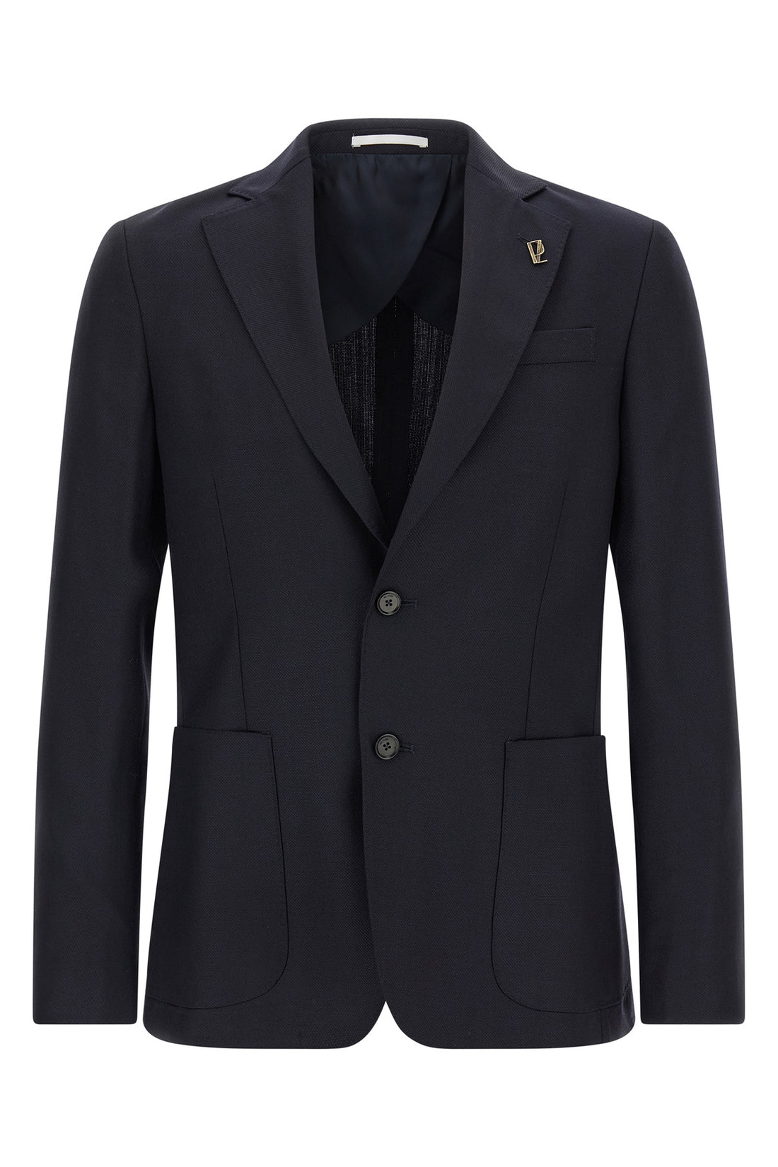 PAL ZILERI 52 deconstructed single-breasted baron blazer in cool piqué wool