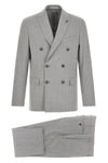 lord pinstripe patterned wool blend dress