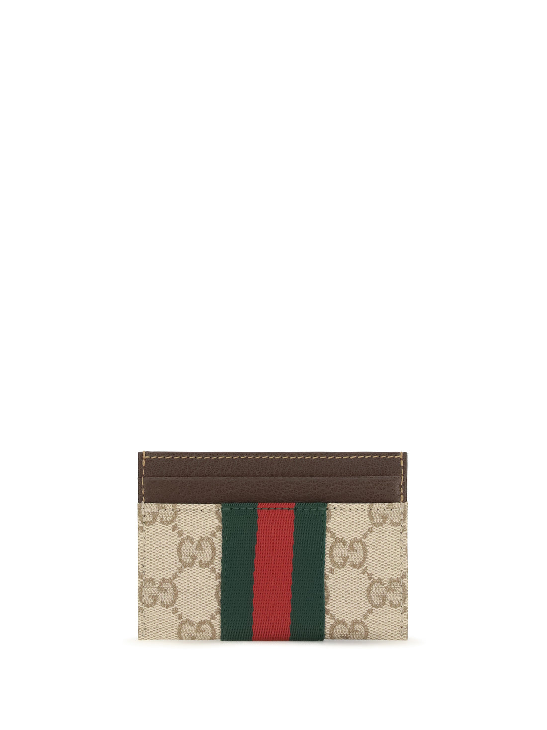 GUCCI OS card holder with web stripe