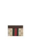 card holder with web stripe