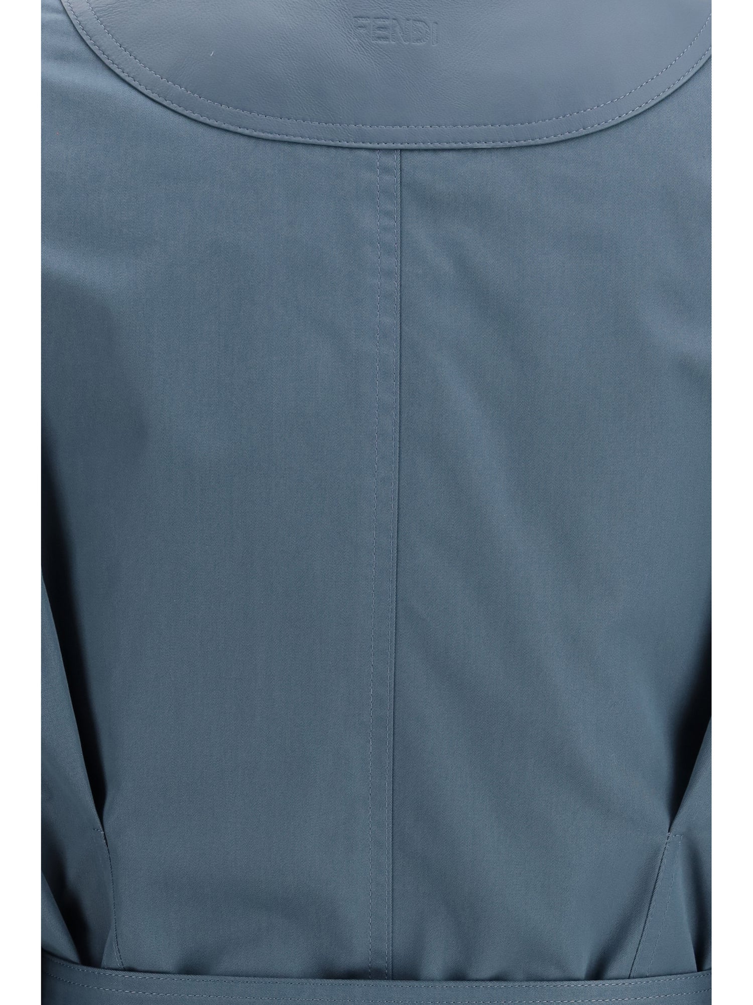 FENDI 40 gabardine coat 