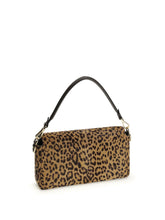 FENDI OS printed pony effect shoulder bag