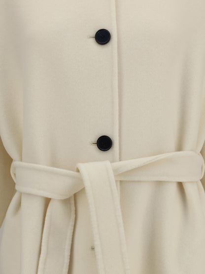 AFTERCOAT 42 knotted long coat