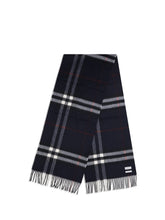 BURBERRY OS cashmere check scarf