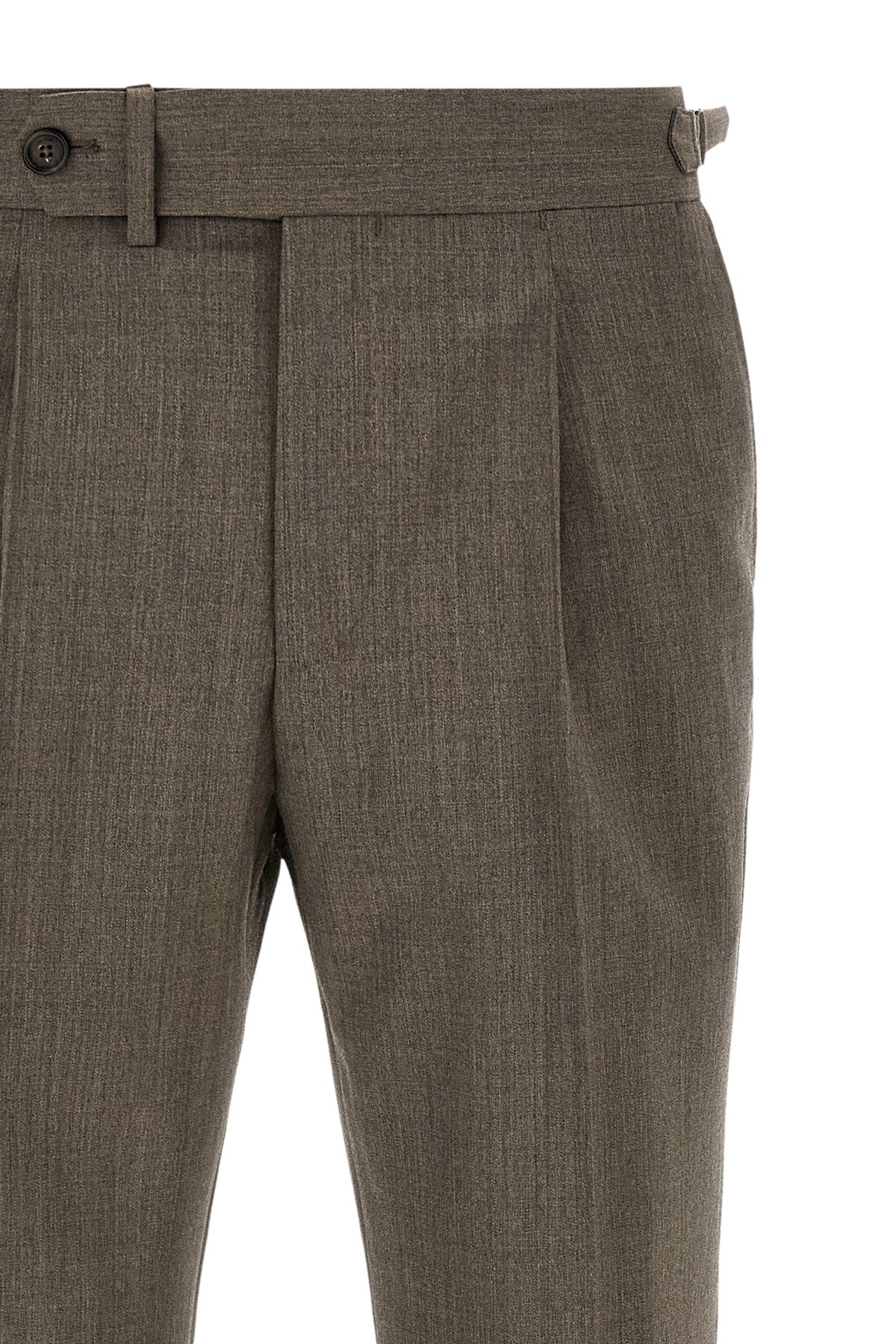 pal zileri wool blend trousers