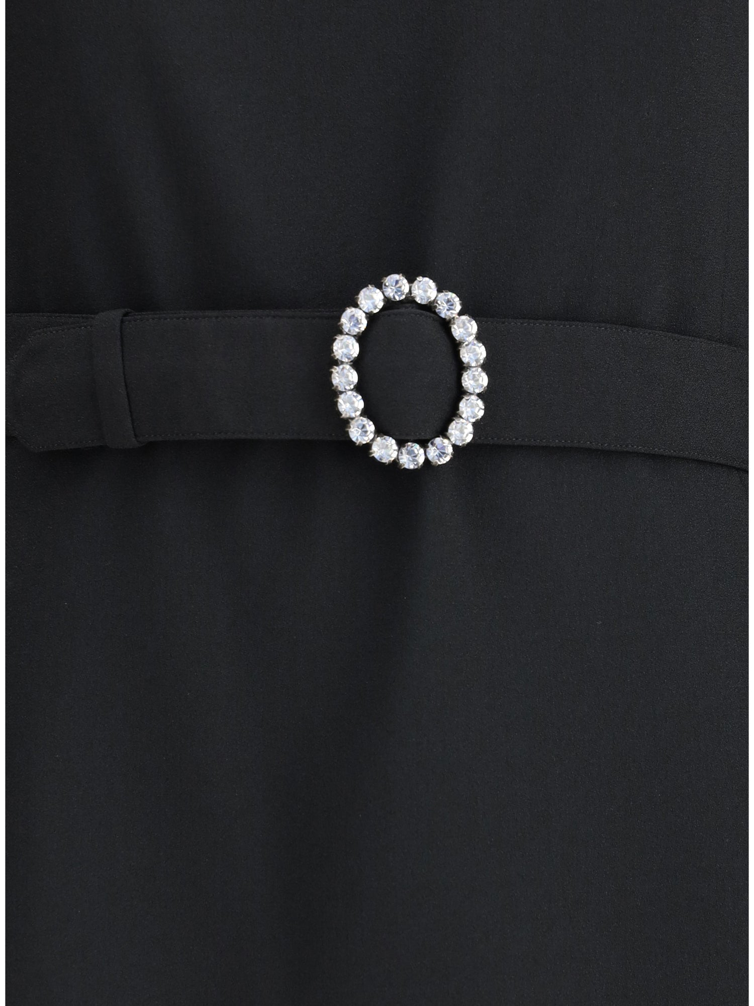 SAINT LAURENT 36 sablè mini dress with cut nude back