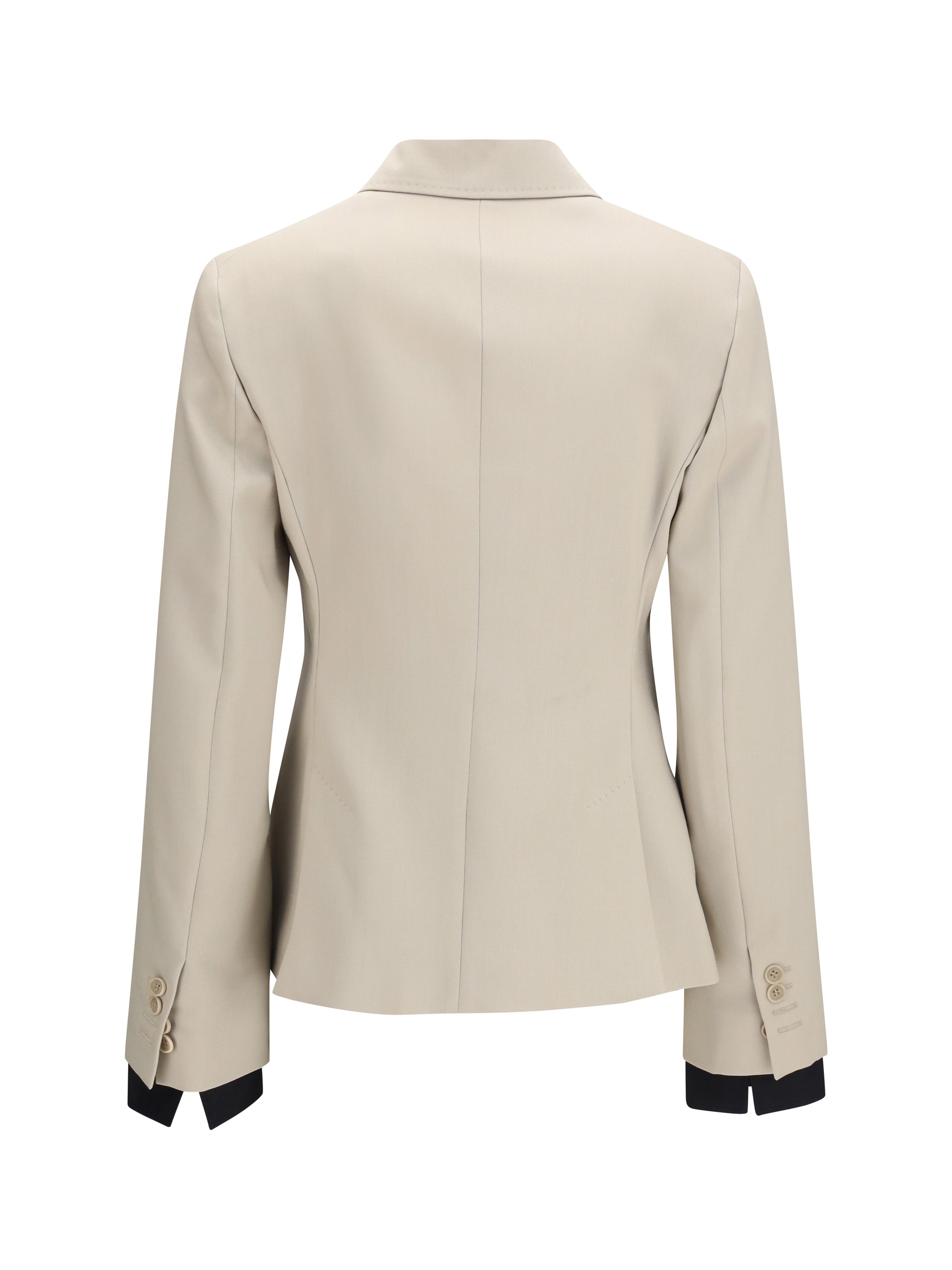 placido double-breasted blazer in wool, mohair, and silk