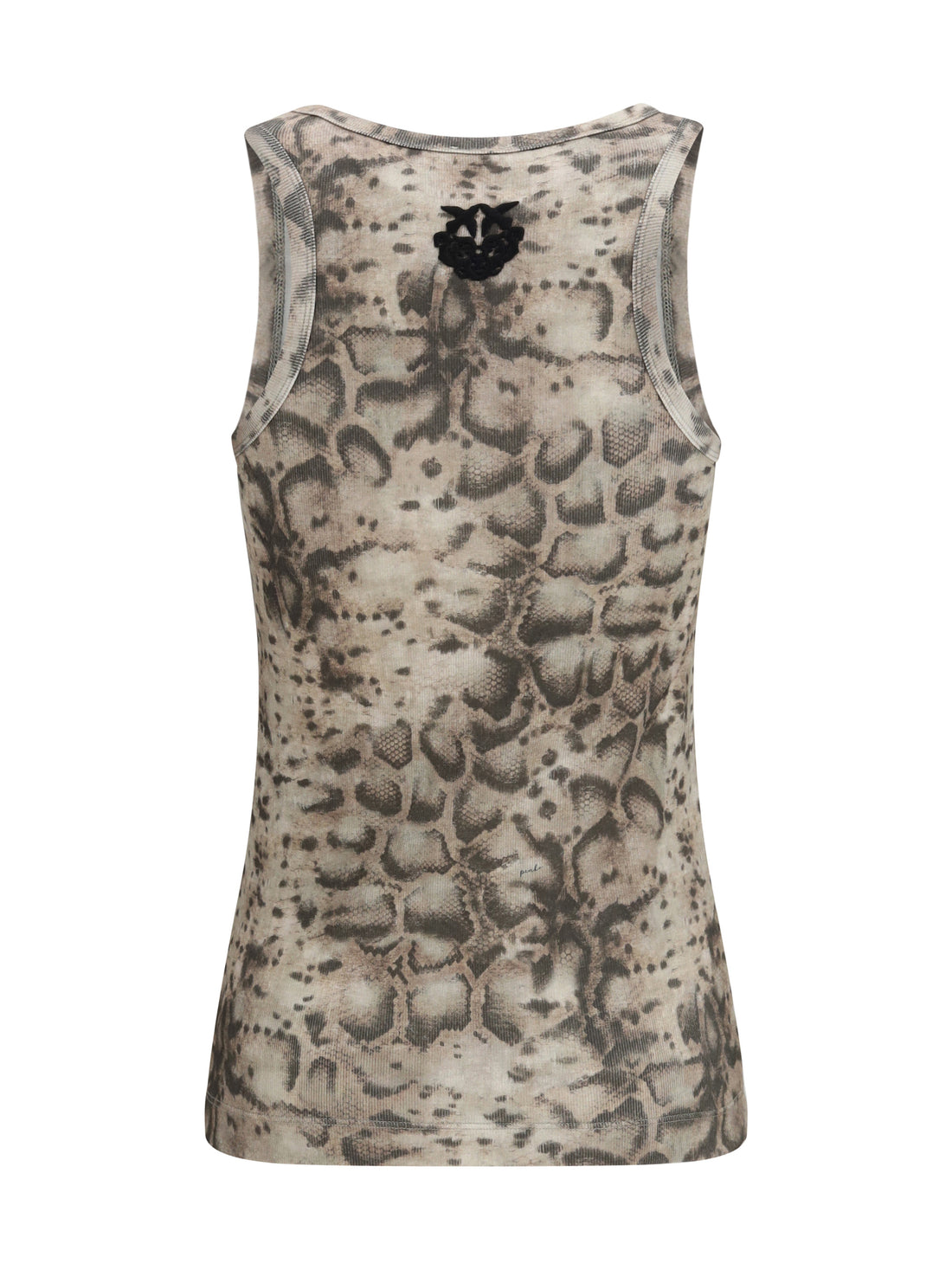 PINKO S snakeskin-print tank top