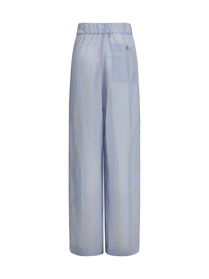 DRIES VAN NOTEN M striped pants