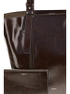leather tote bag
