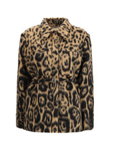FENDI 40 embroidered wool-blend jacket