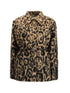 FENDI 40 embroidered wool-blend jacket