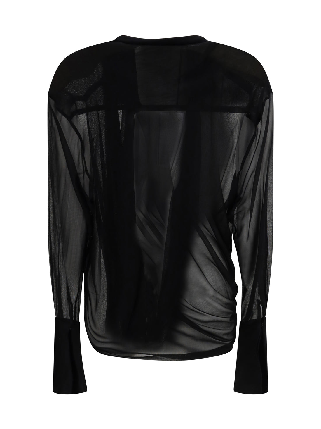 FRANCESCO MURANO 40 draped over shirt 