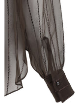 BRUNELLO CUCINELLI L silk shirt