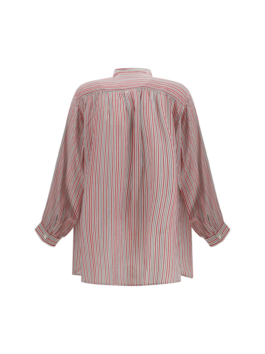 MARANT ETOILE 36 sapha striped cotton voile shirt
