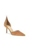 d'orsay flame suede pumps