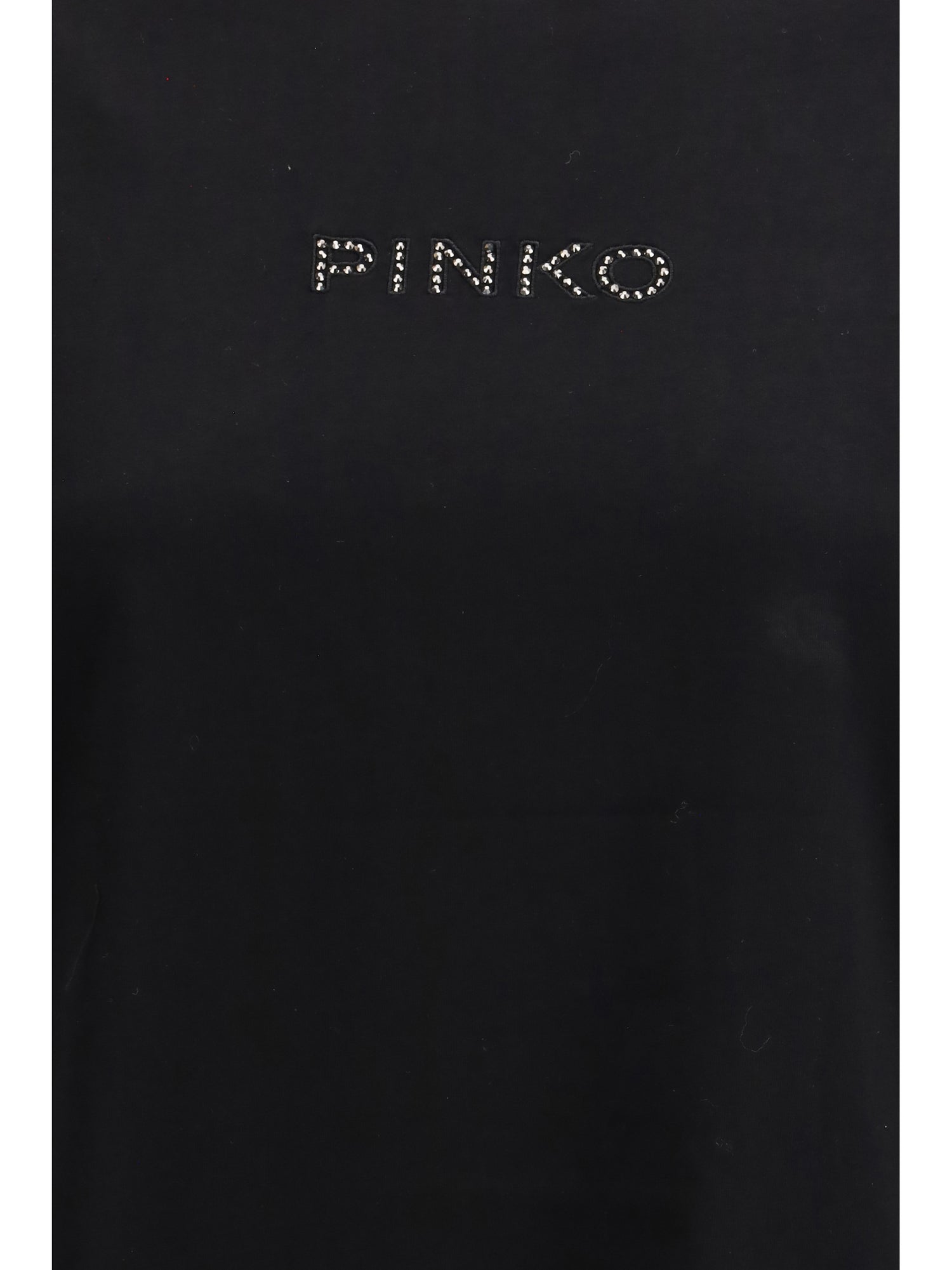 PINKO L rhinestone t-shirt