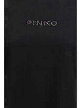 PINKO L rhinestone t-shirt