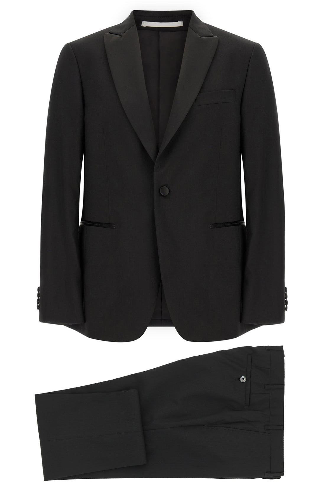 PAL ZILERI 52 the black two-piece pal zileri suit