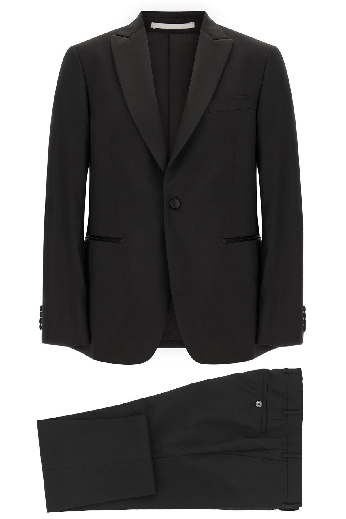 the black two-piece pal zileri suit