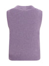 teddy alpaca and wool-blend vest