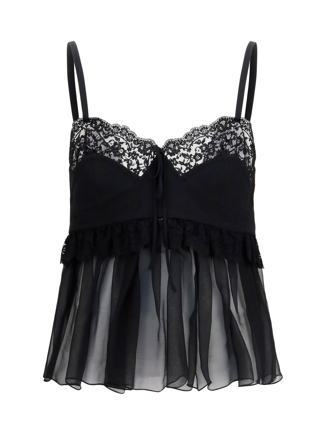 CHLOÉ 36 crêpe de chine camisole top