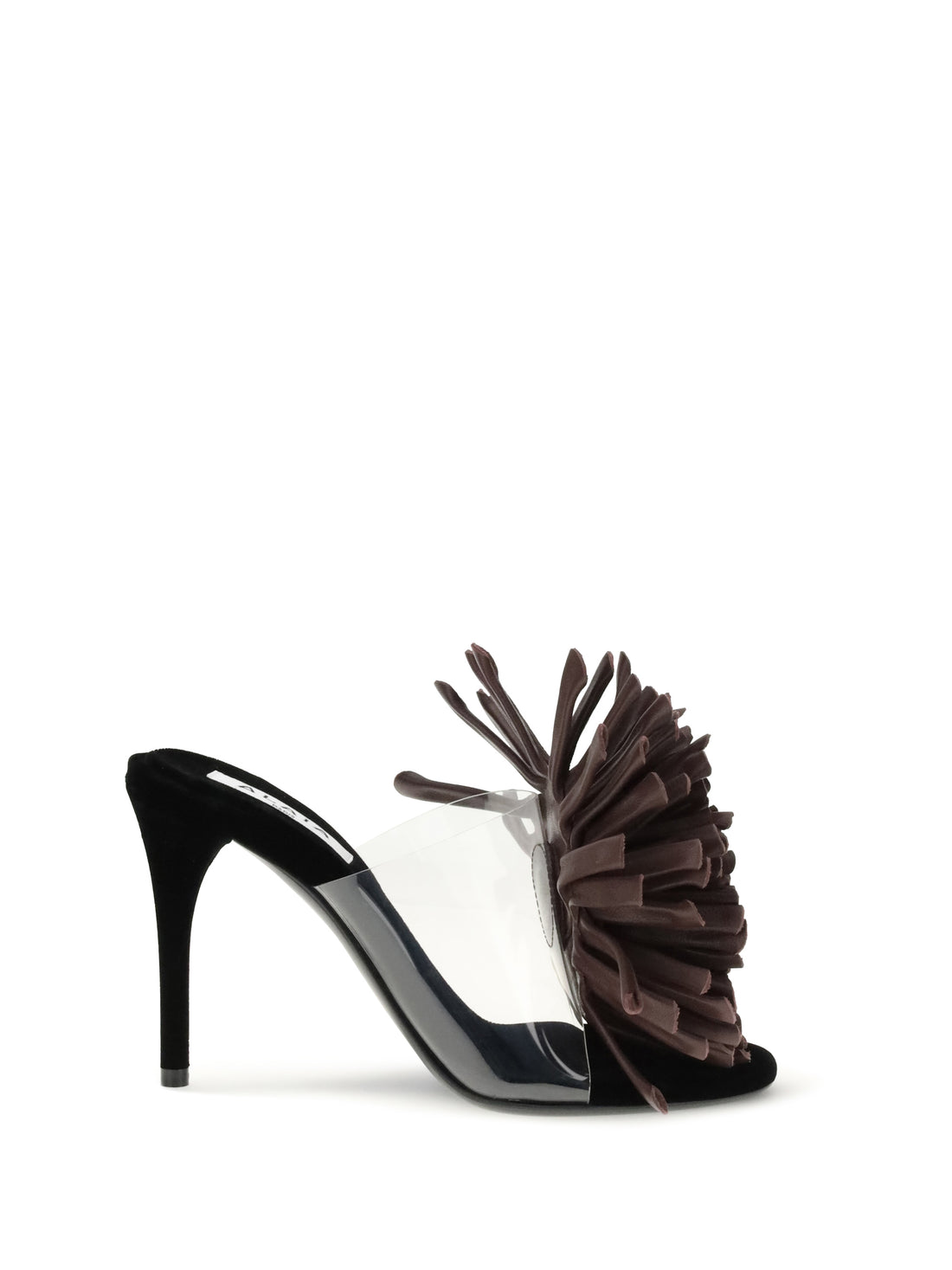 ALAIA 36 asymmetrical stiletto sandals