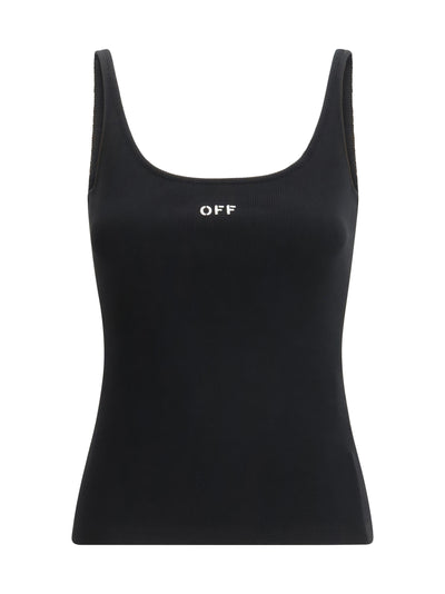 off stamp rib tank top