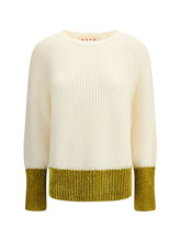 MARNI 40 color block wool sweater