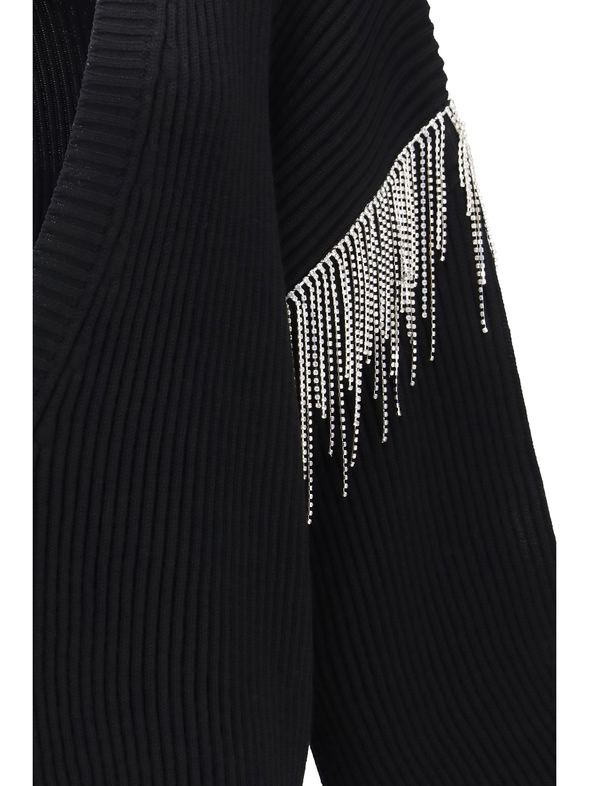 pagine virgin wool cardigan with sparkling details