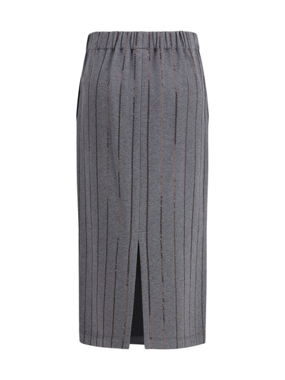 BRUNELLO CUCINELLI S embellished midi pencil skirt