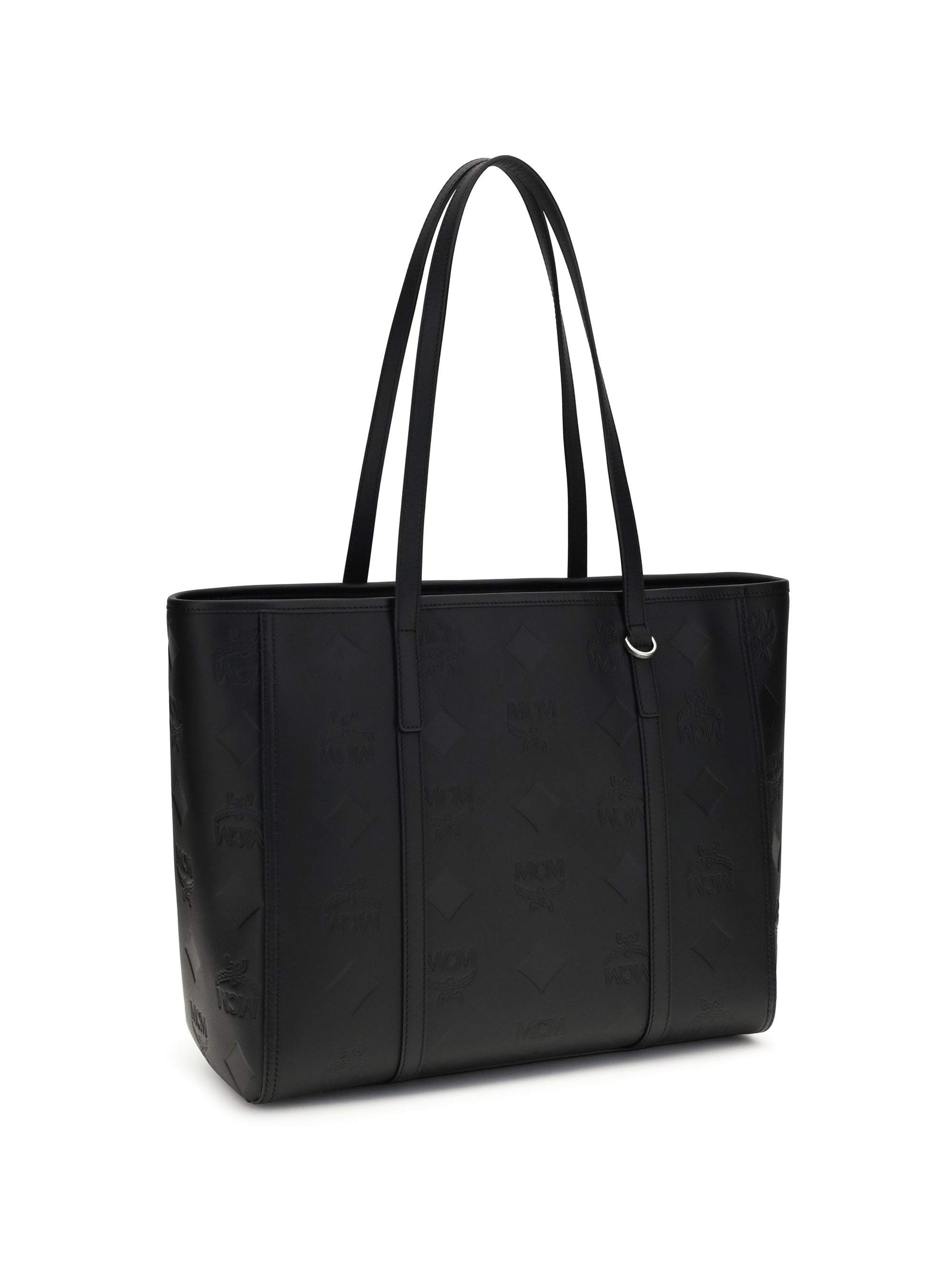 toni tote bag with embossed maxi visetos motif