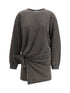MARANT ETOILE 36 zae fleece dress