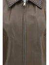glossy leather jacket