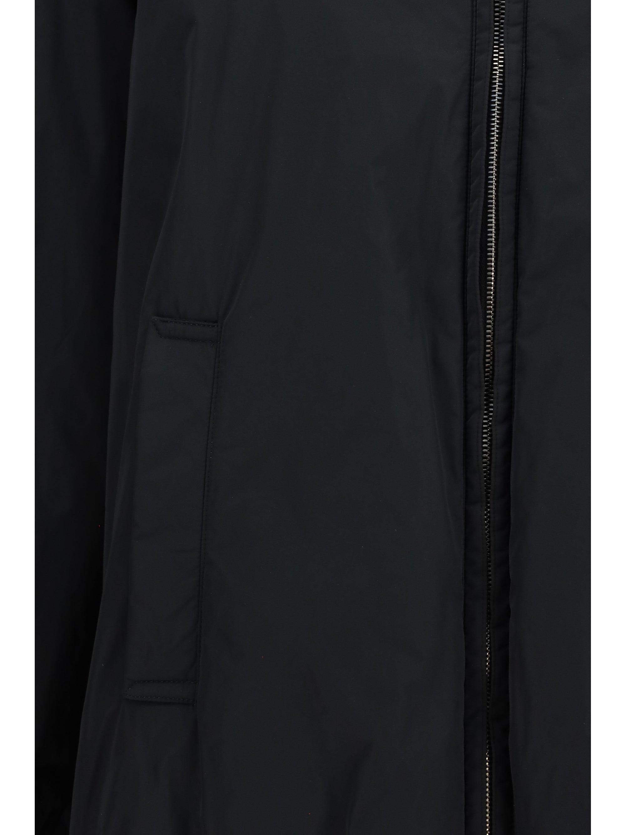 reversible padded bomber in radzmir and water repellent canvas