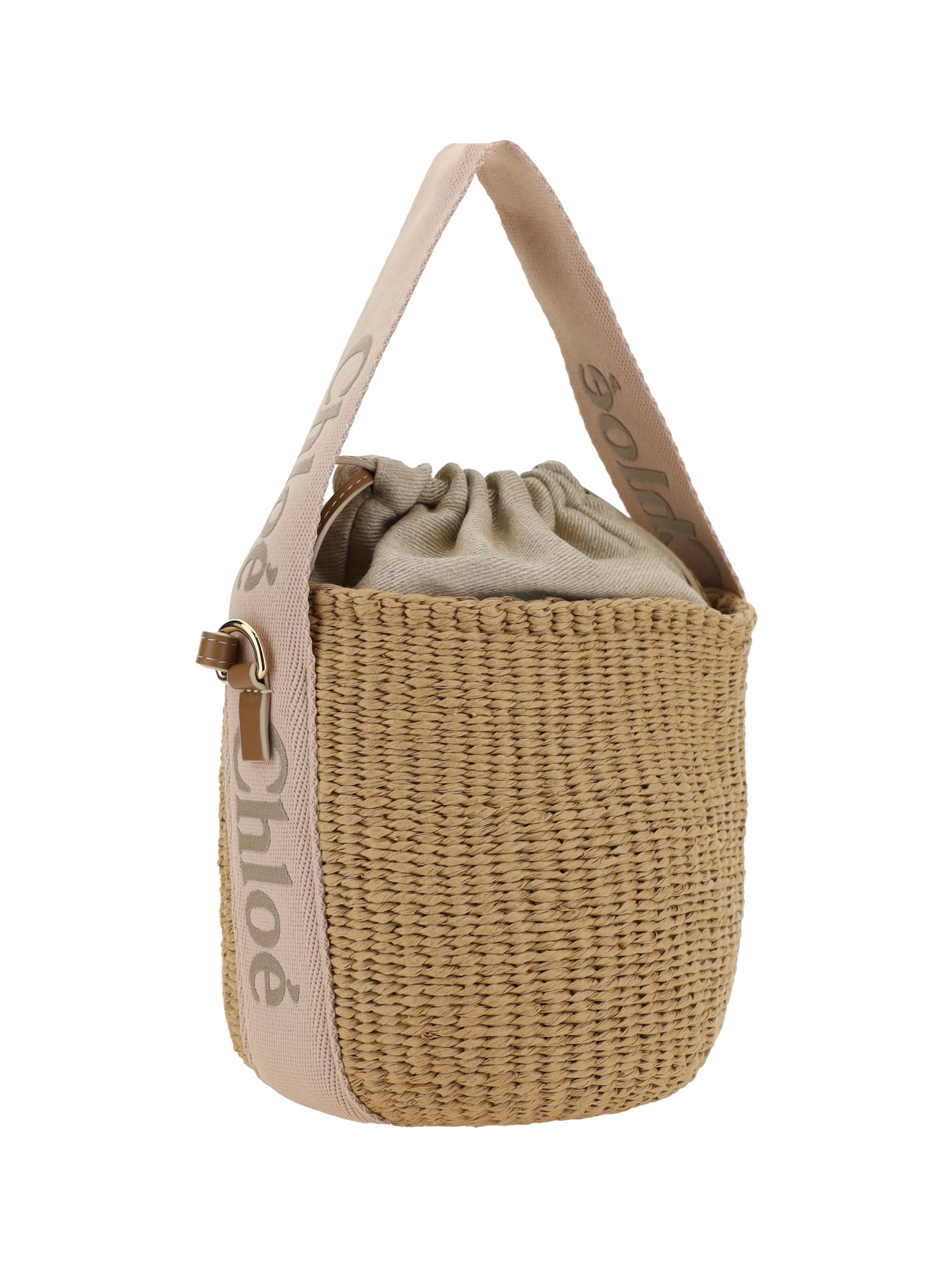 CHLOÉ OS woody bucket bag