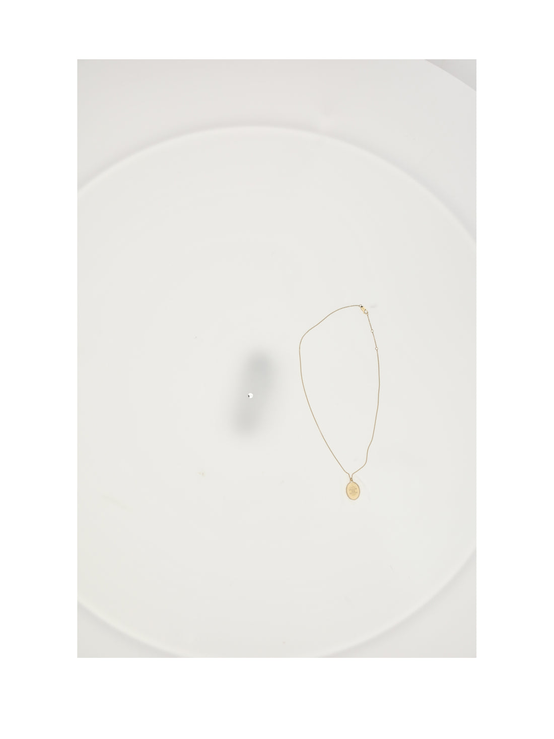 CELINE OS medal necklace