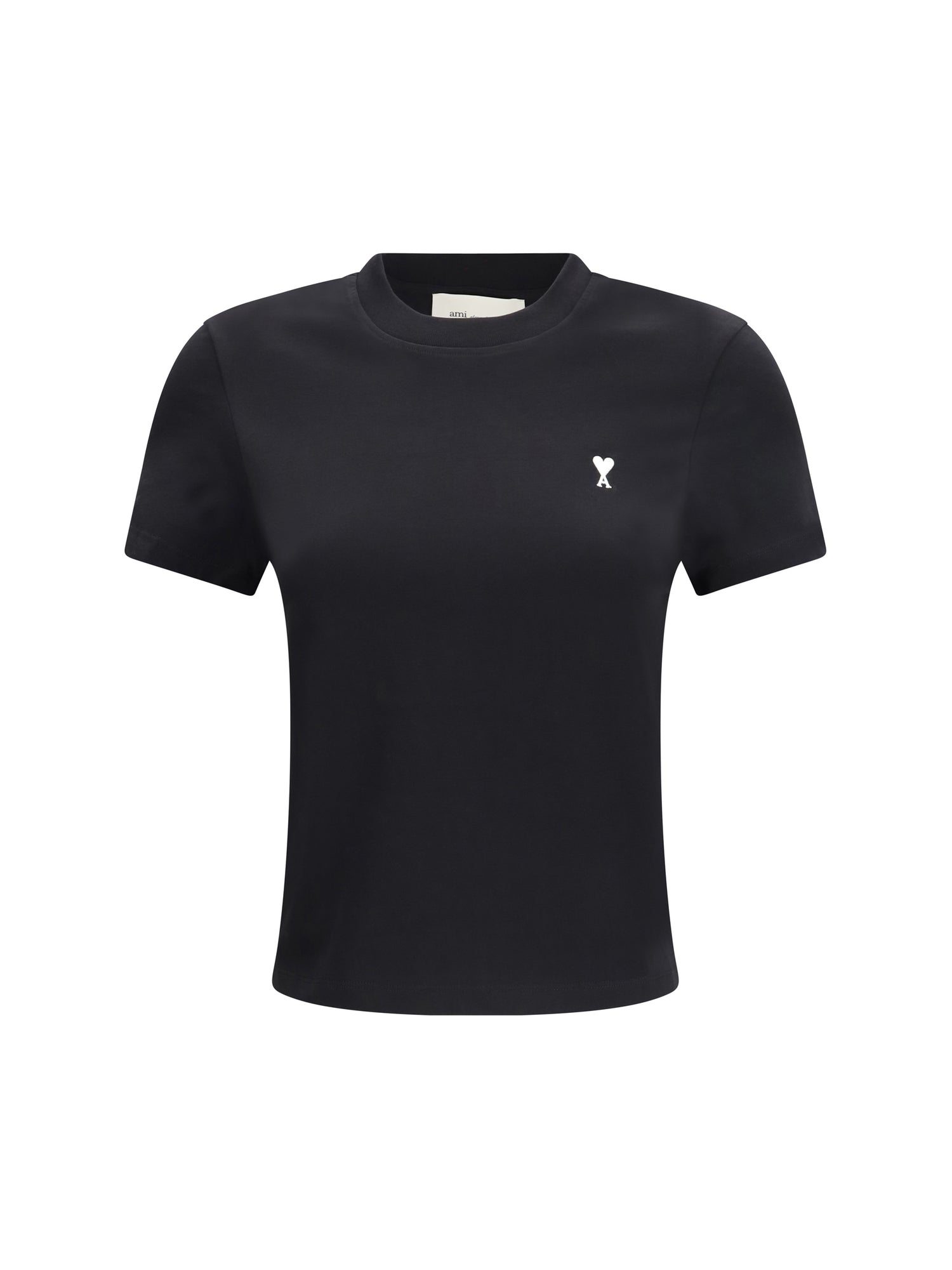 AMI PARIS L ami de coeur cropped t-shirt