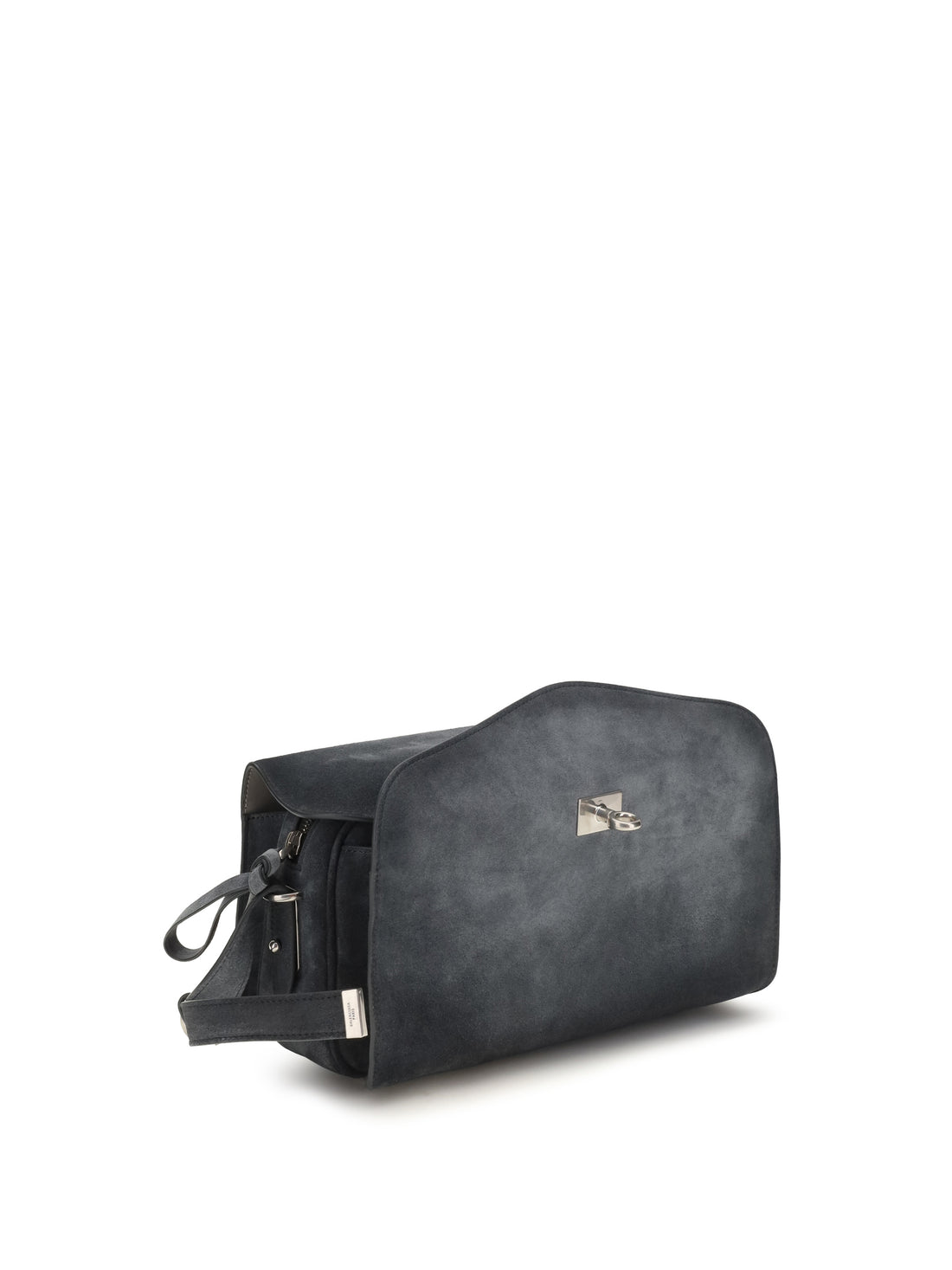BALENCIAGA OS medium le 7 suede shoulder bag