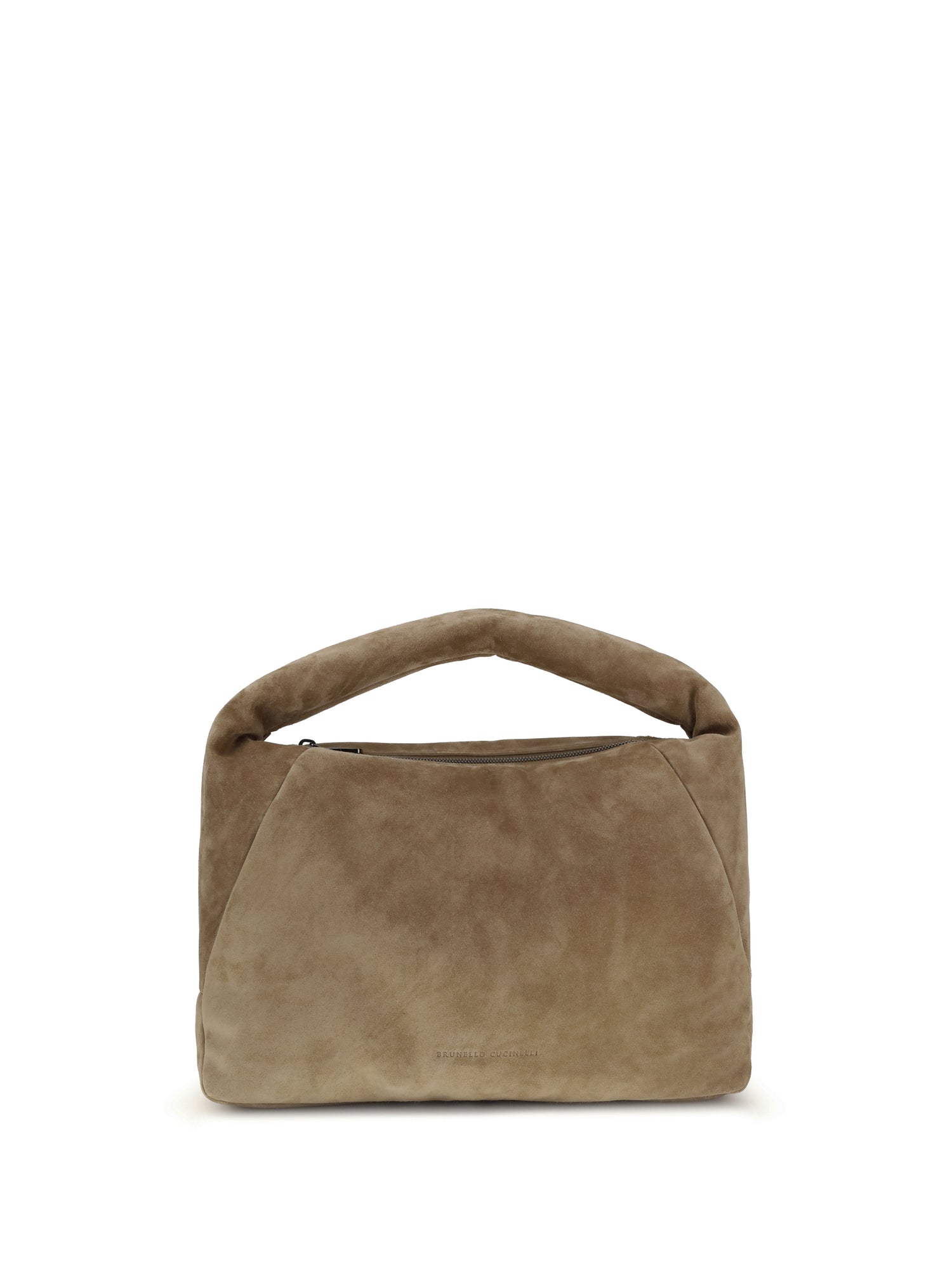 BRUNELLO CUCINELLI OS suede shoulder bag