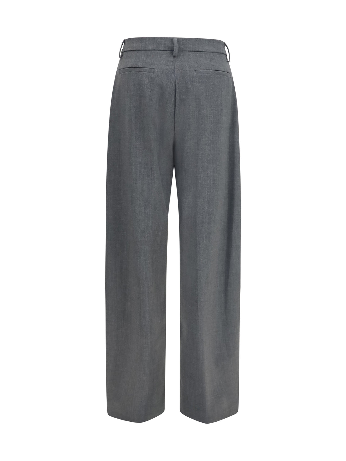 THE LATEST 38 straight-leg wool-blend pants