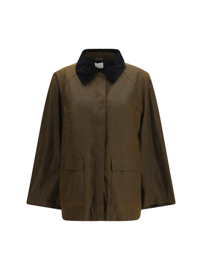 TOTEME 34 country jacket with velvet collar
